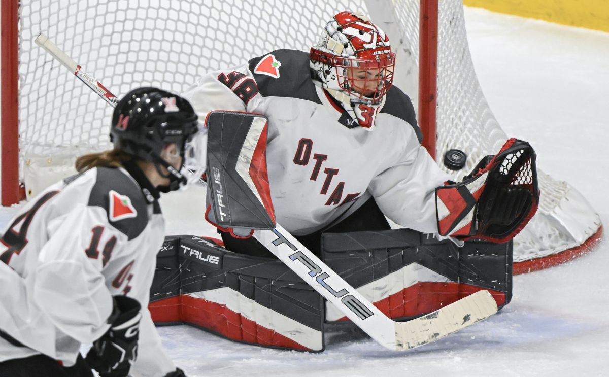 Alberta-raised goaltender shines for PWHL team in Ottawa: ‘dream come true’