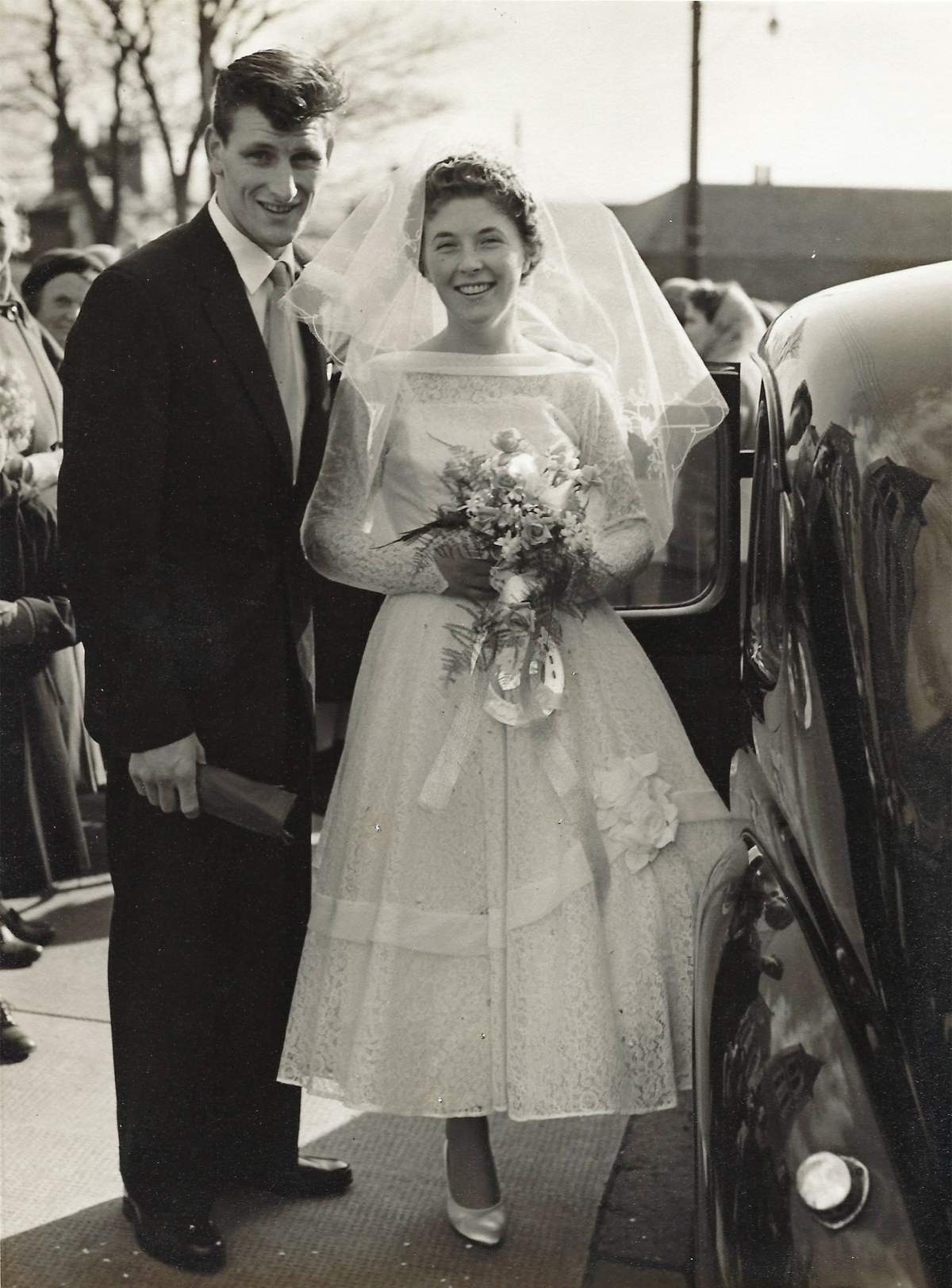 Lois, 84, and Alexander (Alec) Boyter, 88, married on March 28, 1959 in Scotland.