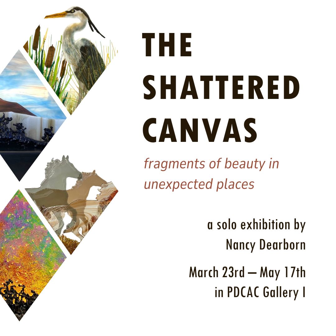 The Shattered Canvas: Solo exhibition by Nancy Dearborn - image