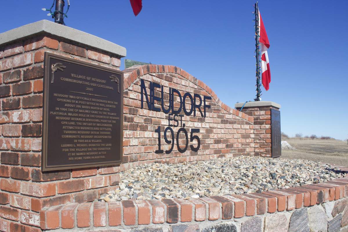 Neudorf is located about 135 kilometres east of Regina.