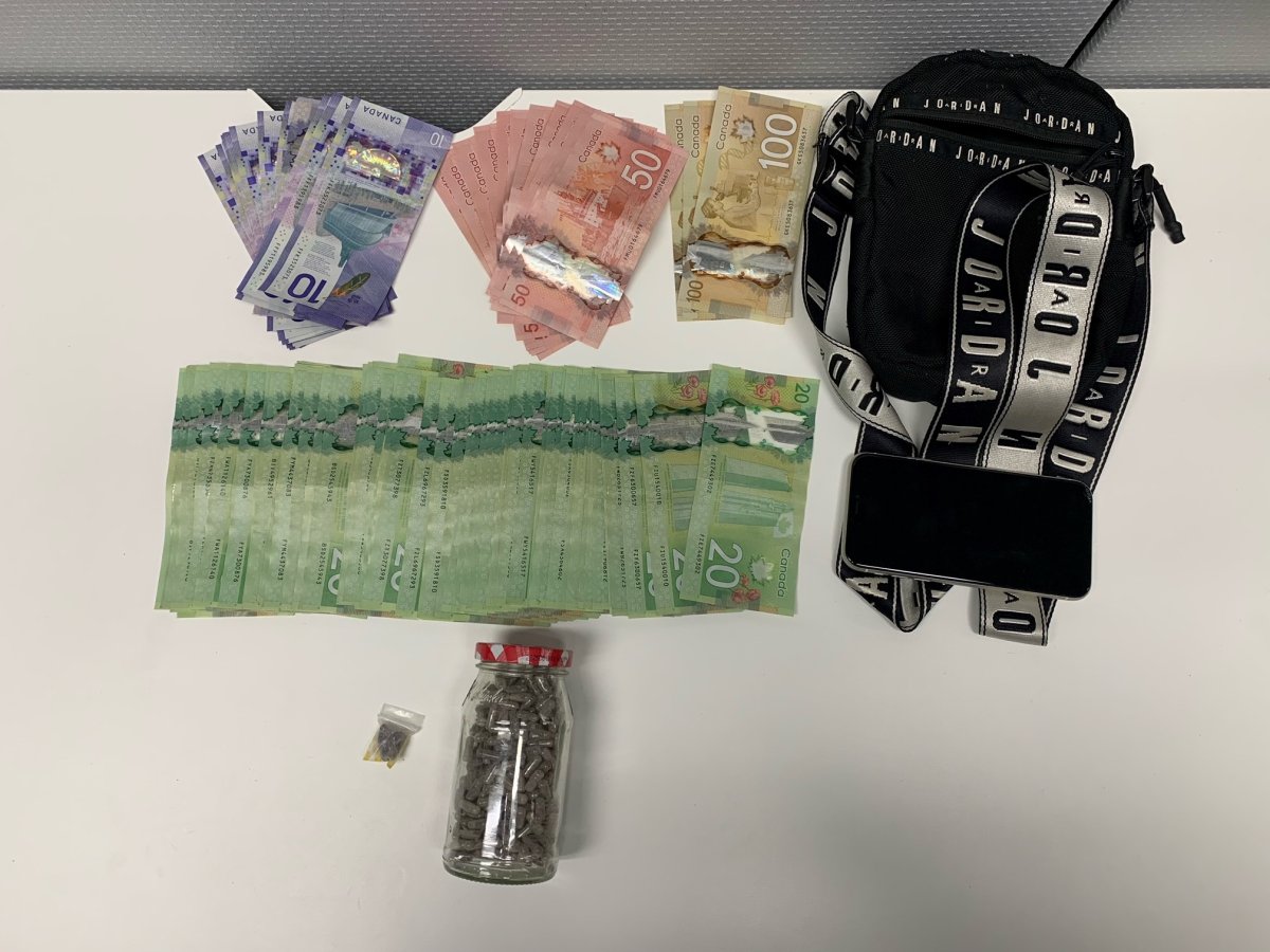 Contraband seized by Norway House RCMP.