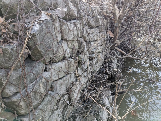 harris park erosion control structure