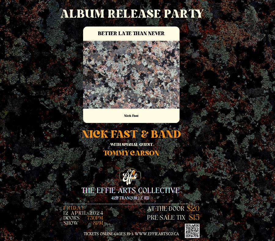 Nick Fast: Album release show in Kamloops - image