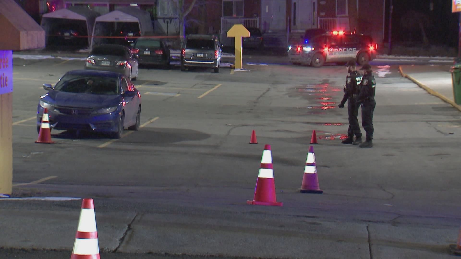 Two people open fire at vehicle in parking lot, victim cooperating: Montreal police