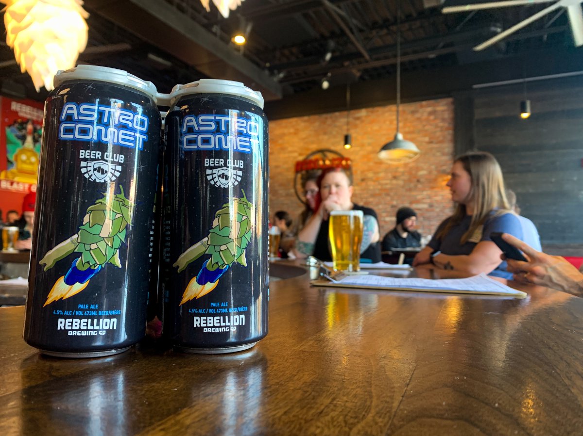 Rebellion Brewing is selling Astro Comet to raise money for the SOFIA House.