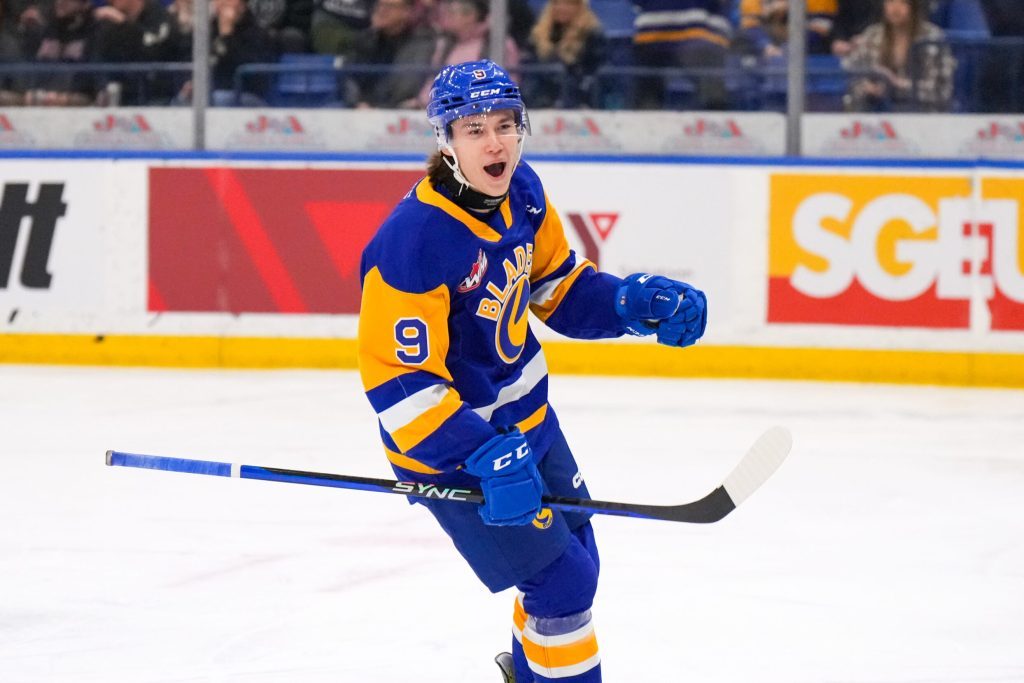 Нападателят на Саскатуун Блейдс Рет Мелник е видял много в