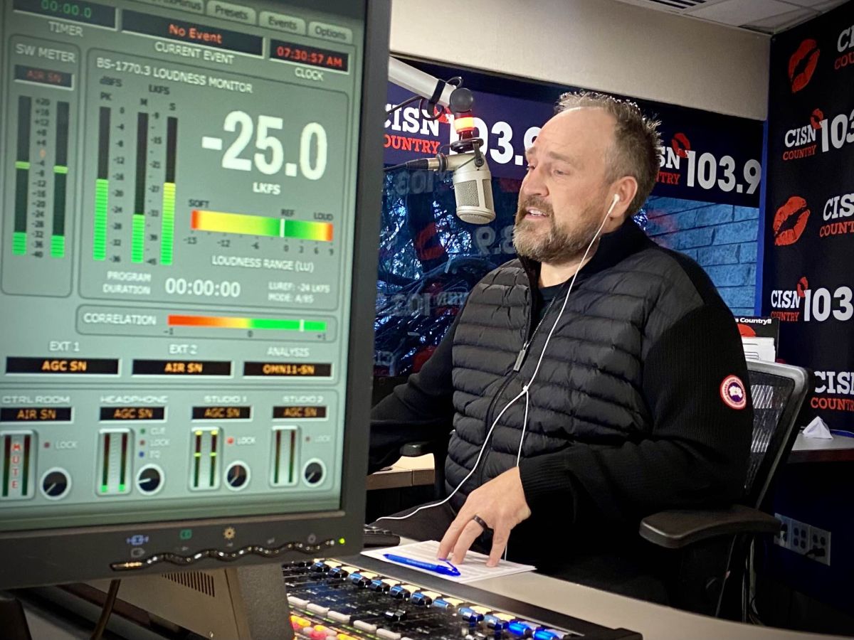 CISN Country 103.9 radio personality Chris Scheetz announces his plans to hang up his microphone on March 27, 2024.