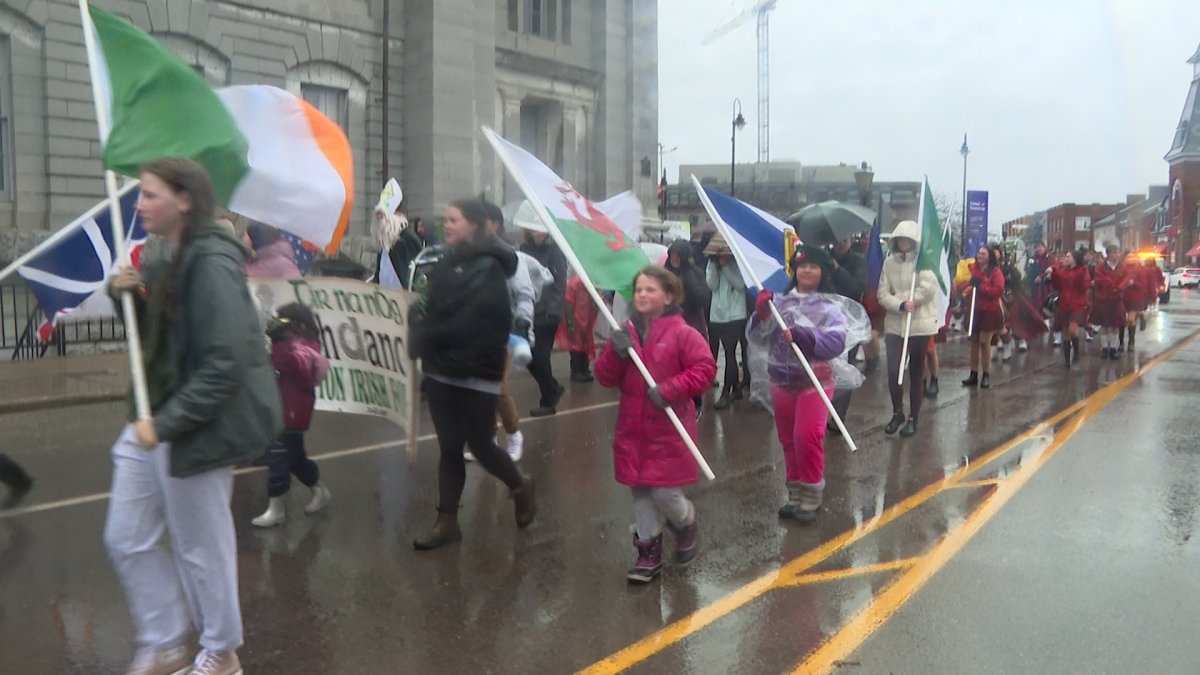 Rain couldn't dampen spirits at Kingston's St. Patrick's Day parade, honoring Irish immigrants. Resilience and camaraderie shone despite the weather.
