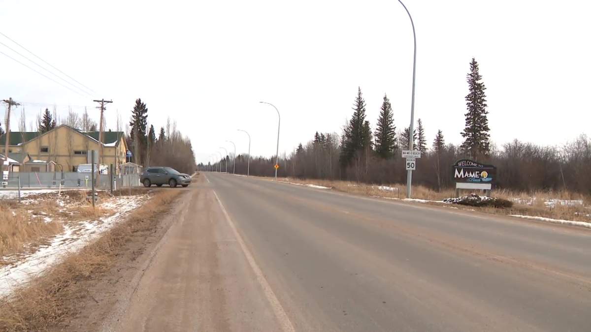 The village of Ma-Me-O Beach in central Alberta on Tuesday, March 26, 2024.