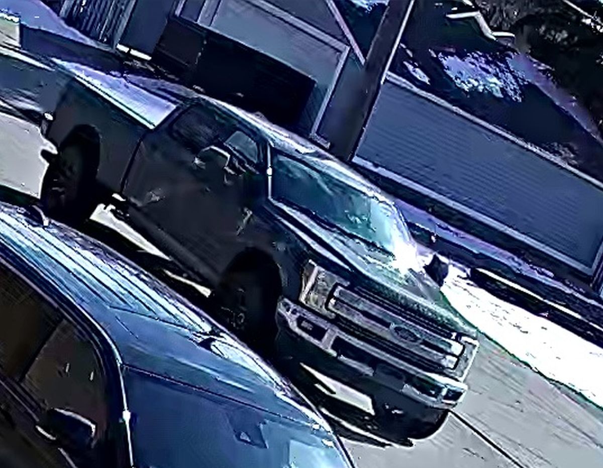 "A black pickup truck, believed to be a four-door 2015 (Ford) F-250, was observed leaving the scene," police said about a March 24, 2024 shooting in the area of 124th Street and 110th Avenue in Edmonton.
