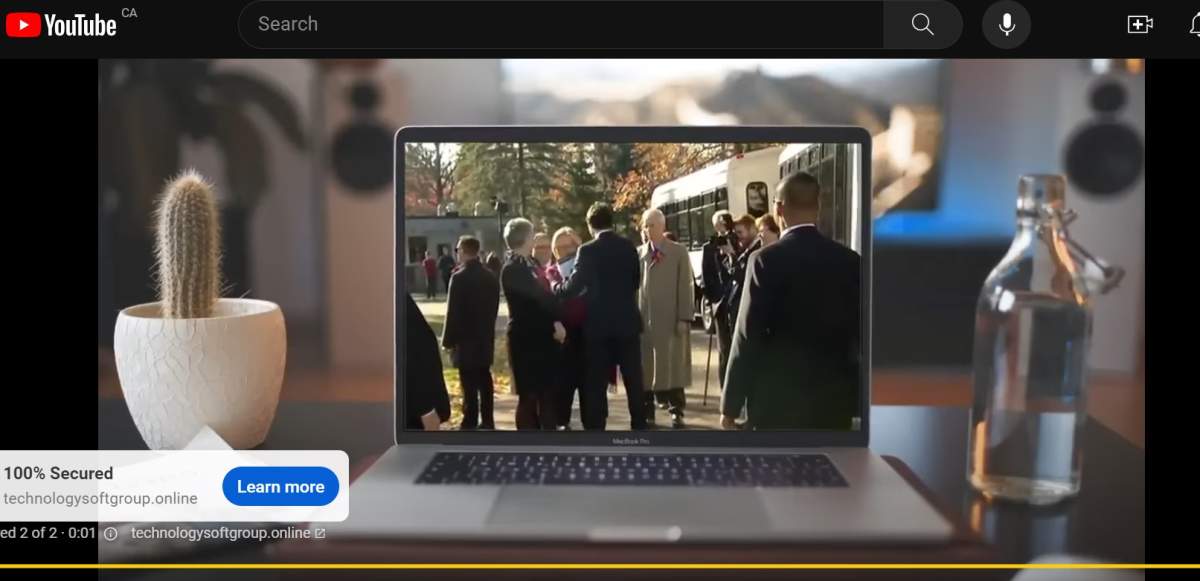 Justin Trudeau deepfake ad