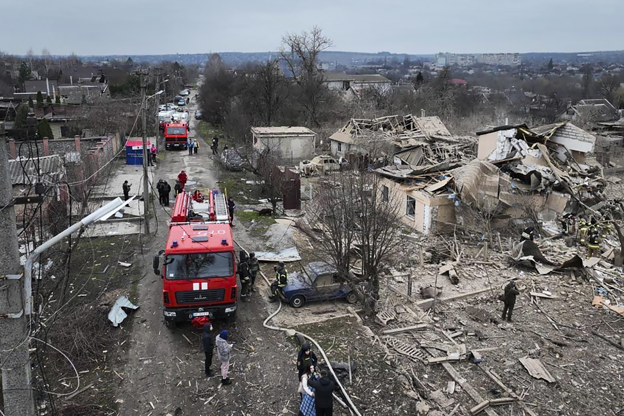Русия в петък организира най големия си въздушен удар по украинската