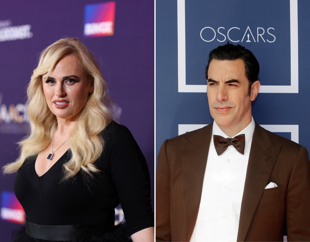 Rebel Wilson named Sacha Baron Cohen as the "a--hole" who has been allegedly trying to block the publication of her upcoming memoir.