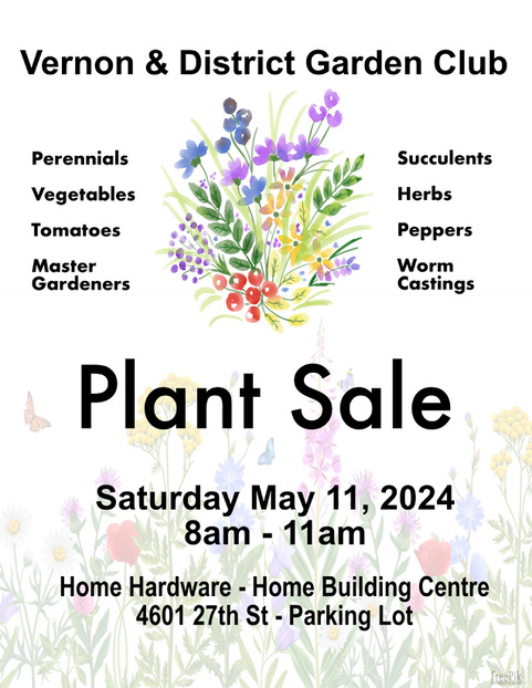 Vernon and District Garden Club plant sale - image
