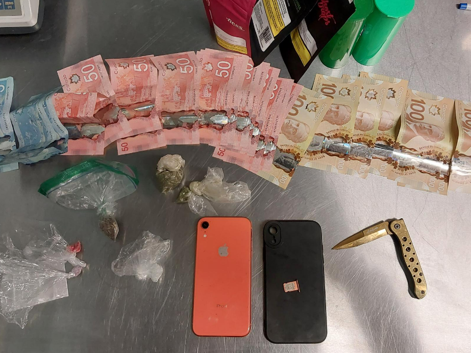 Bancroft OPP seized a weapon, cash and a quantity of drugs during a traffic stop in the town on March 1, 2024. One person was arrested.