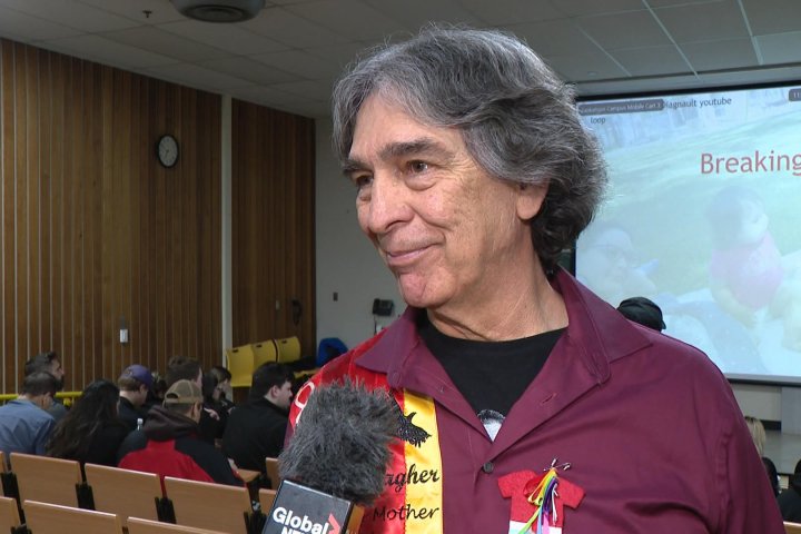 ‘This is ground zero’: Saskatchewan father speaks to students about MMIWG