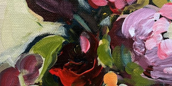 Bright Blossoms Abstract Art Class - image