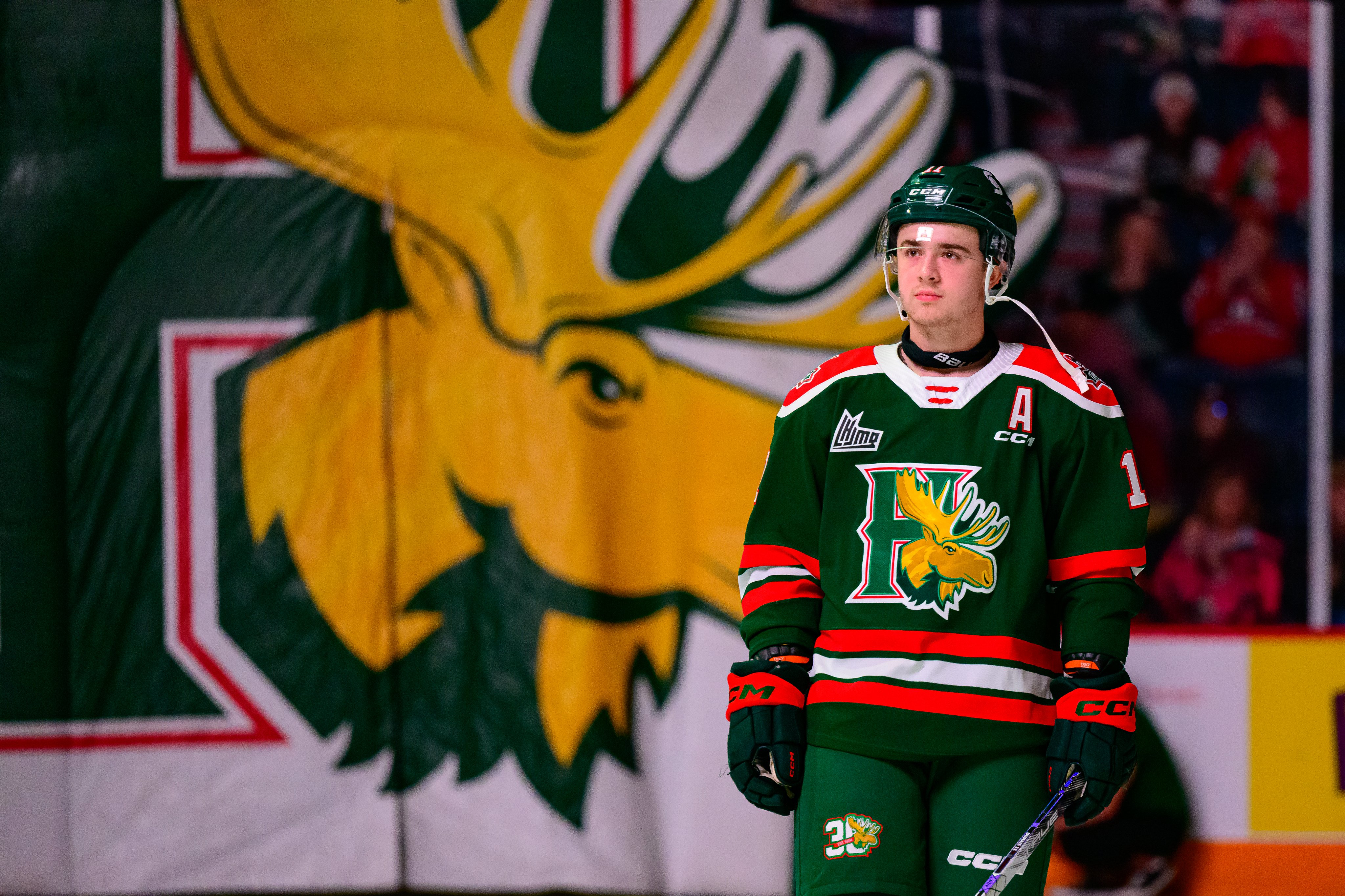 Jordan Dumais to remain out of Halifax Mooseheads lineup after ‘re-aggravating’ injury