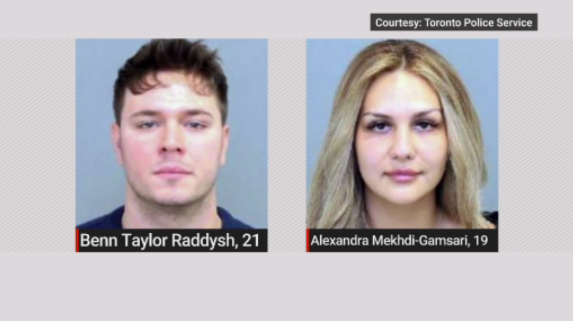 These two suspects have been charged with fraud over $5,000, police say.