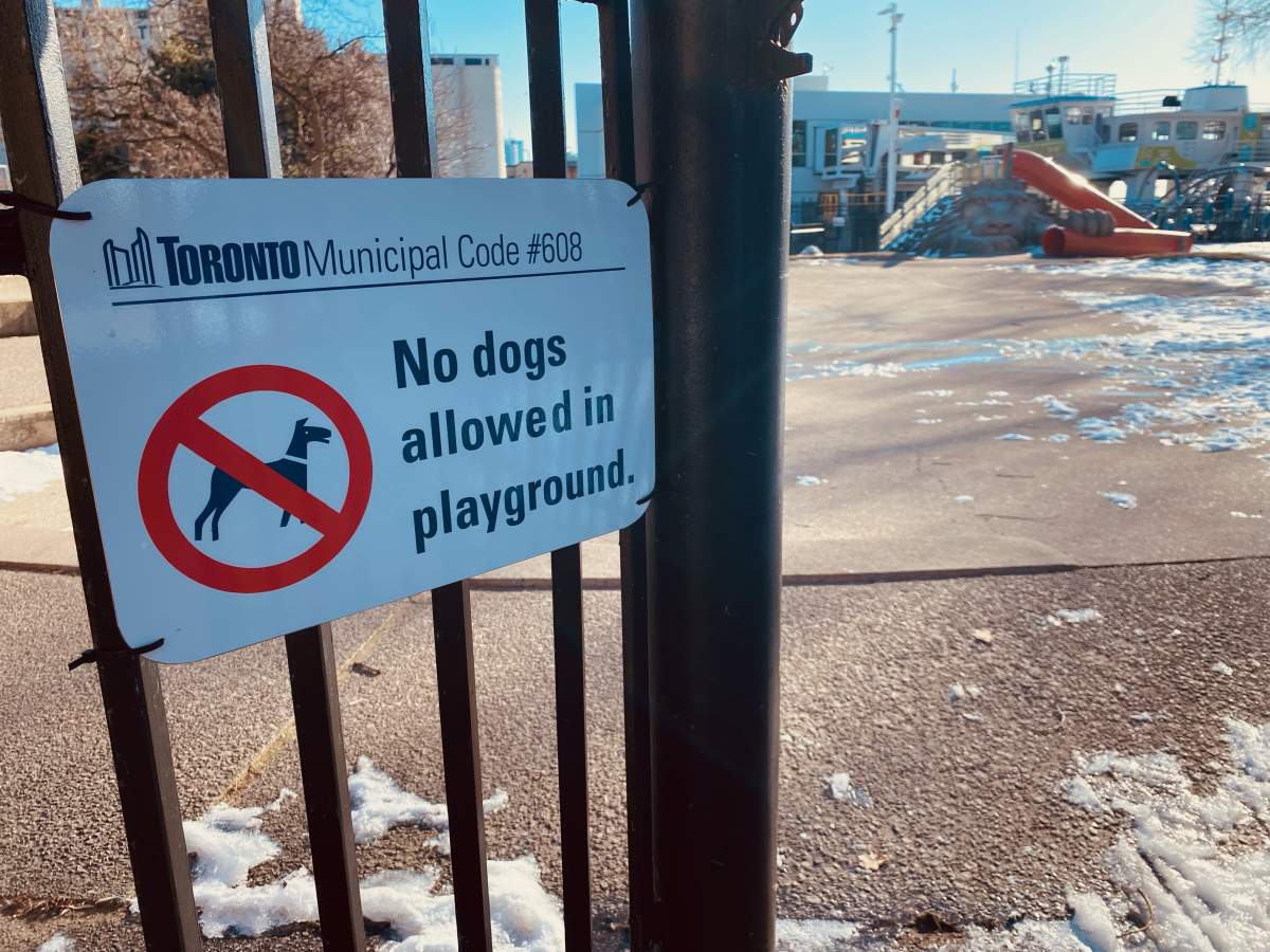 Photo of the entrance of the playground at Little Norway Park.