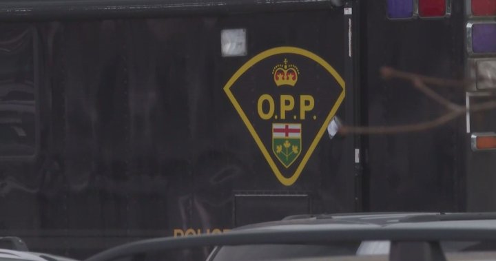 Членове на полицията на провинция Онтарио OPP са в Монреал