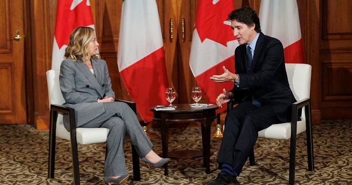 Трюдо се среща с италианския премиер в Торонто, обсъжда планове за сътрудничество