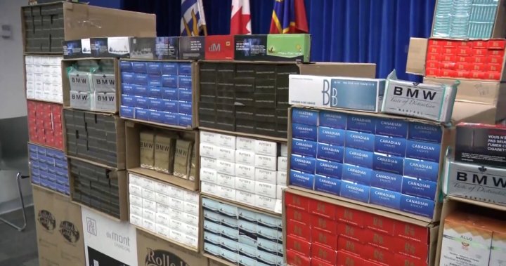 Федералната RCMP разбива престъпни мрежи, конфискува незаконни цигари на стойност 24 милиона долара в Британска Колумбия