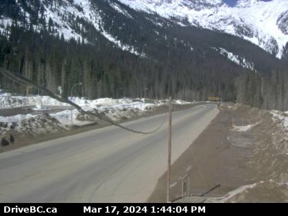 Avalanche mitigation work closes section of Highway 1