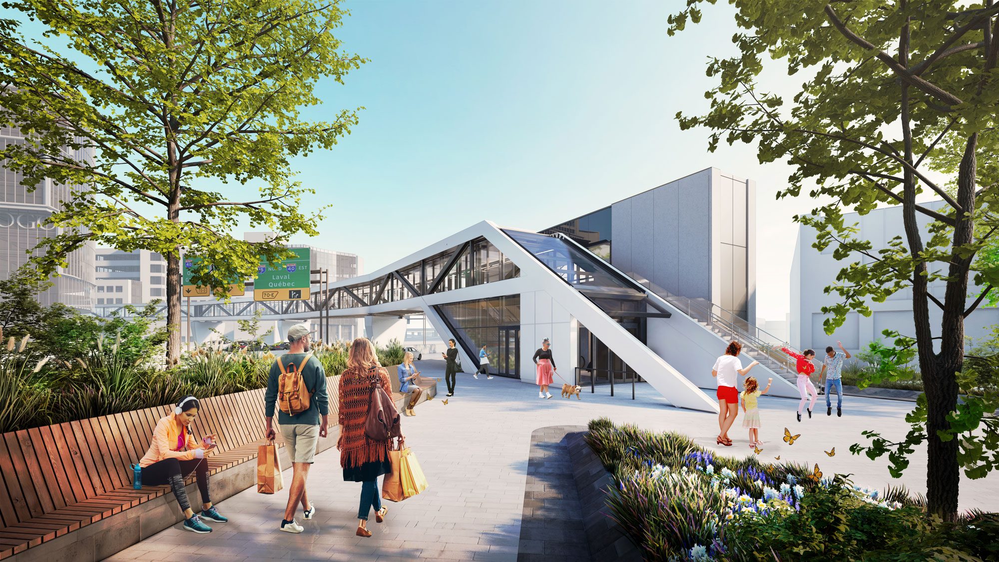 Подобно на масивен набор от блокчета Lego работните екипи събират