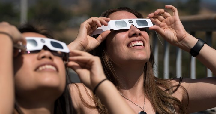 Counterfeit eclipse glasses are selling online. How to spot fakes – National