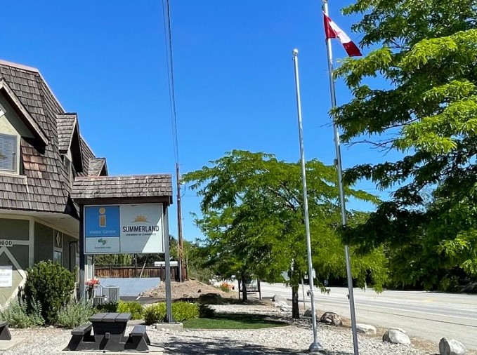 A Summerland building that has been where people have gone for travel advice is up for sale.