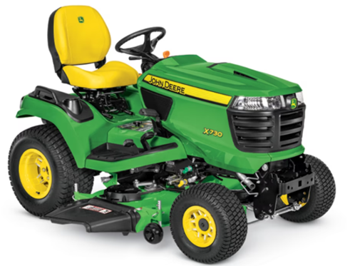 A ride-on lawn tractor was reported stolen from a business in Peterborough, Ont.