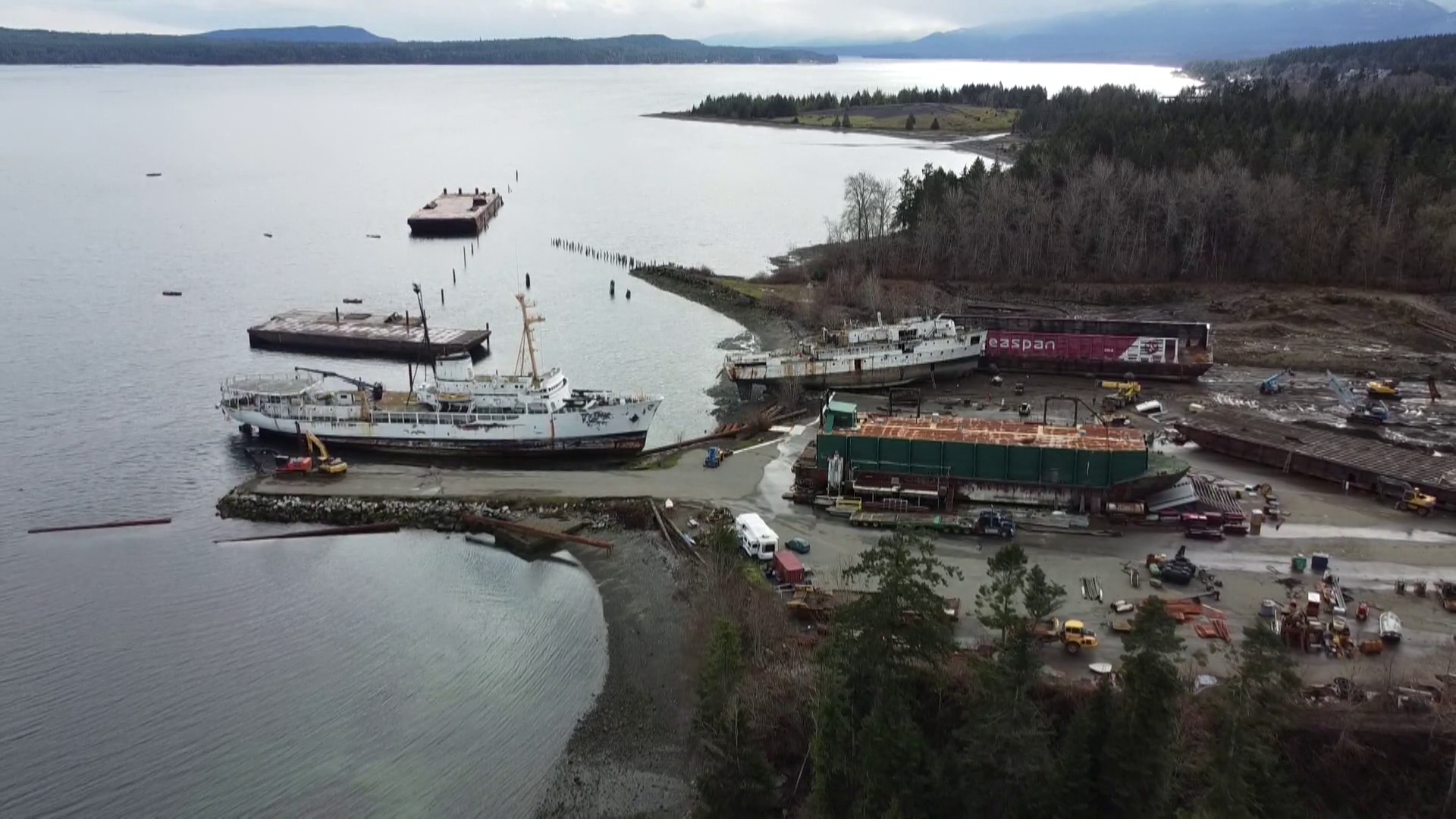 B.C. coastal residents hire lawyers as battle against shipbreaking operation intensifies