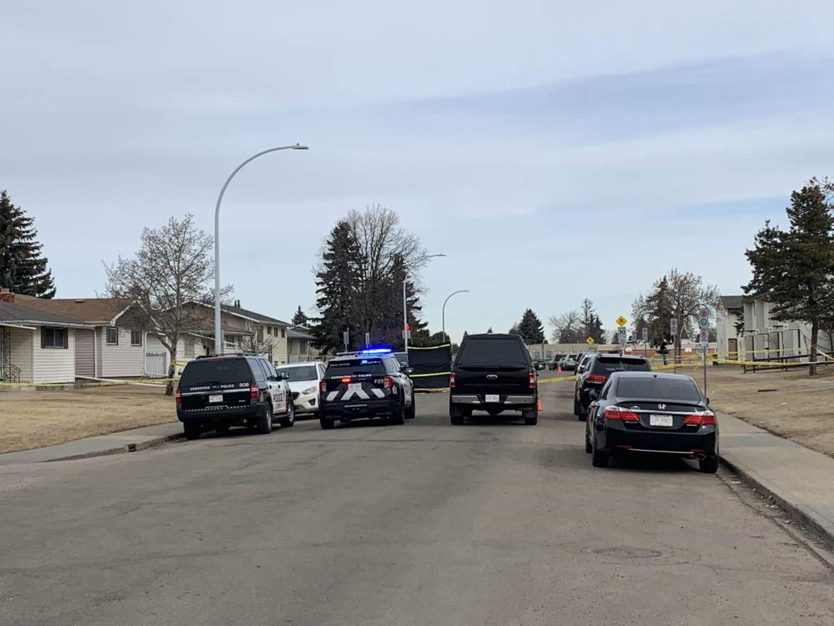 Suspicious truck north Edmonton