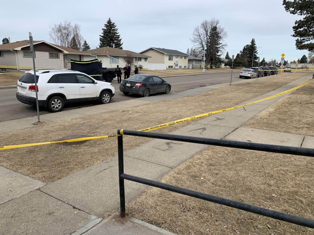 North Edmonton truck