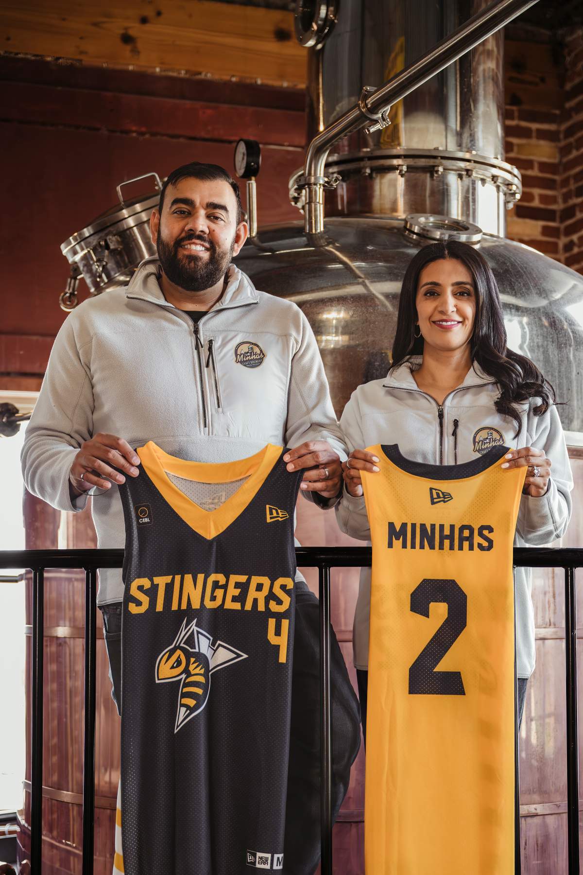 The Canadian Elite Basketball League (CEBL) and Stingers Entertainment Group announced Wednesday that Ravinder Minhas and Manjit Minhas have become partners of the CEBL and the Edmonton Stingers.