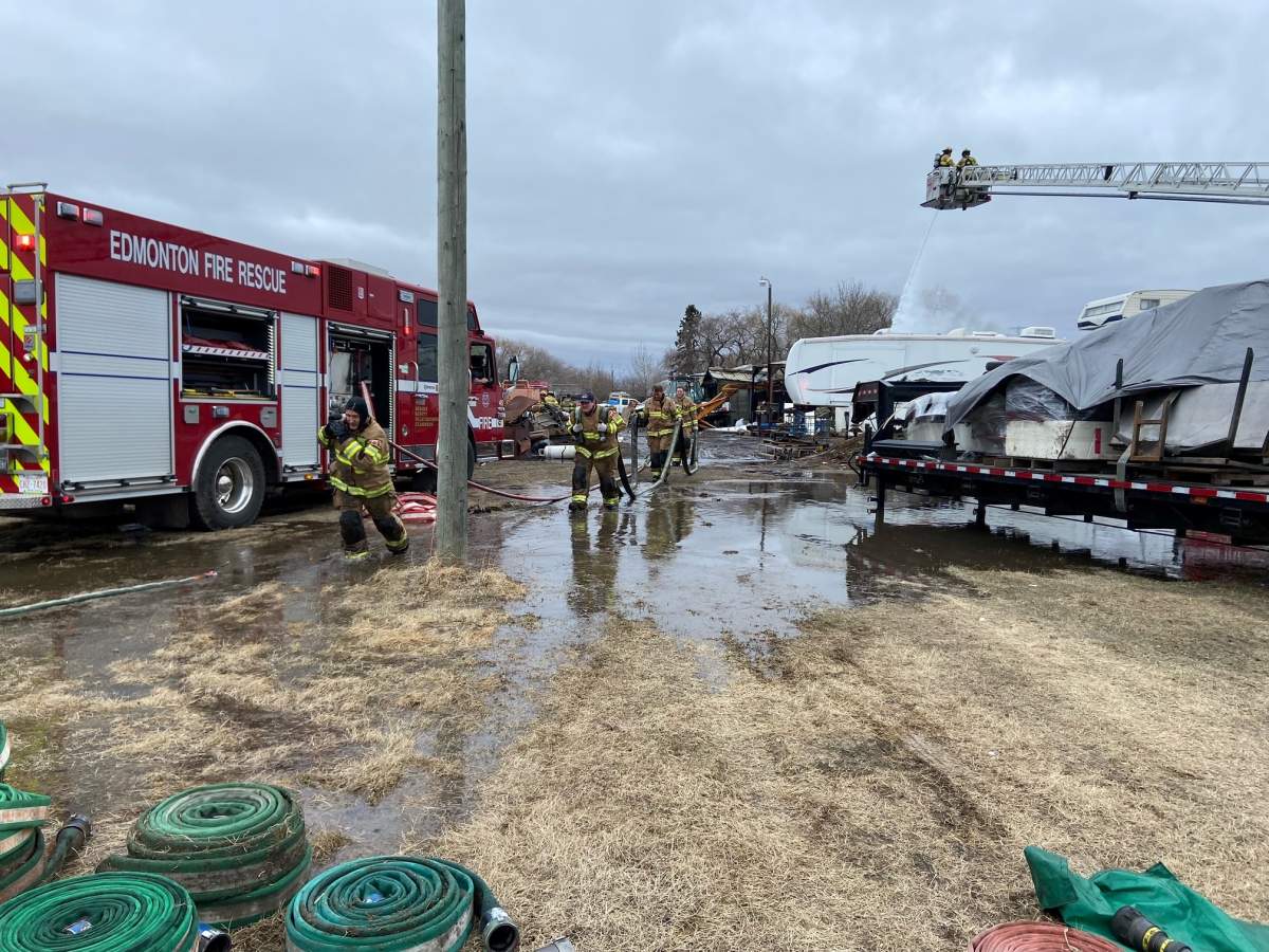 Fort Road driving range fire