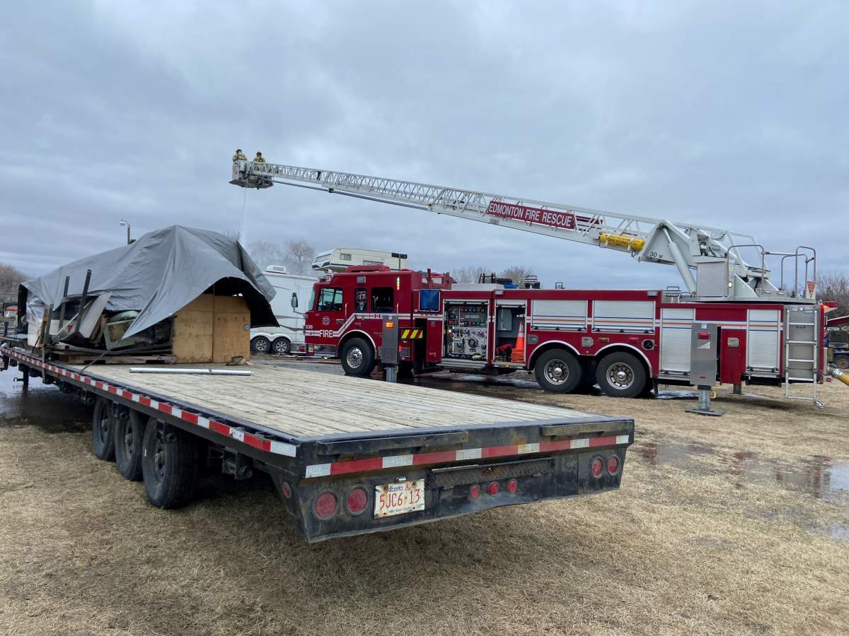 Fort Road driving range fire