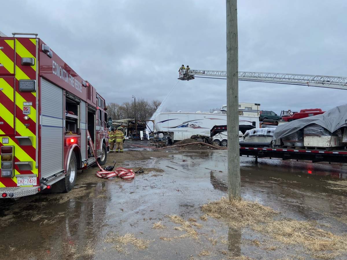 Fort Road driving range fire