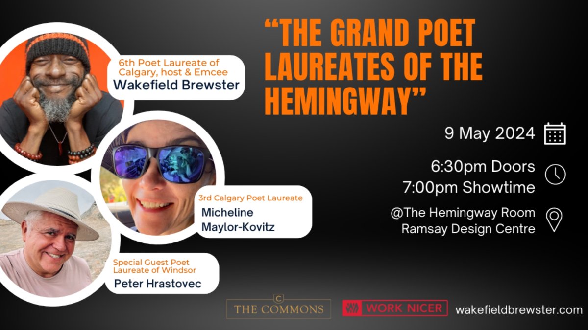 The GRAND Poet Laureates of the Hemingway - image
