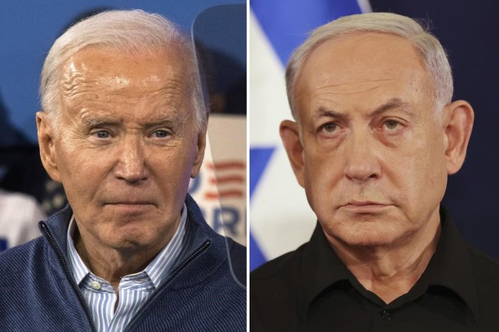 Israel must announce new steps to protect Gaza civilians, Biden tells Netanyahu