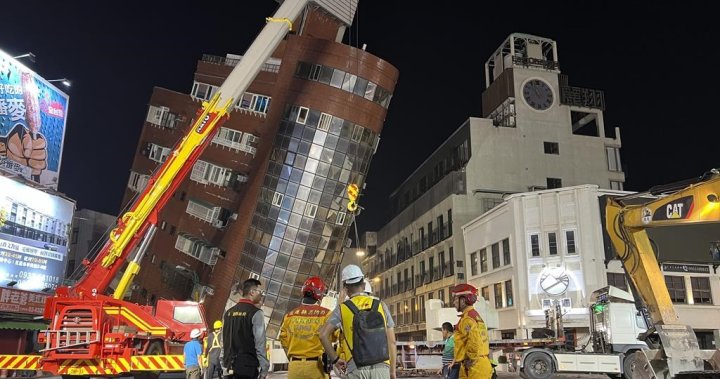 Земетресение в Тайван: Броят на ранените надхвърли 1000, хотелиерските работници остават в неизвестност