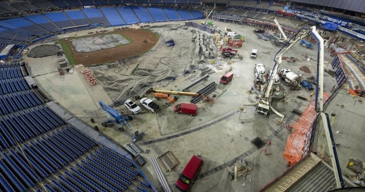 Blue Jays show off stadium renovations