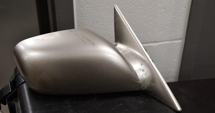 Investigators collected 'crucial evidence' at the scene of a November 2023 hit-and-run in Caledon that injured two teens, including a right side mirror from an early-2000s Toyota.