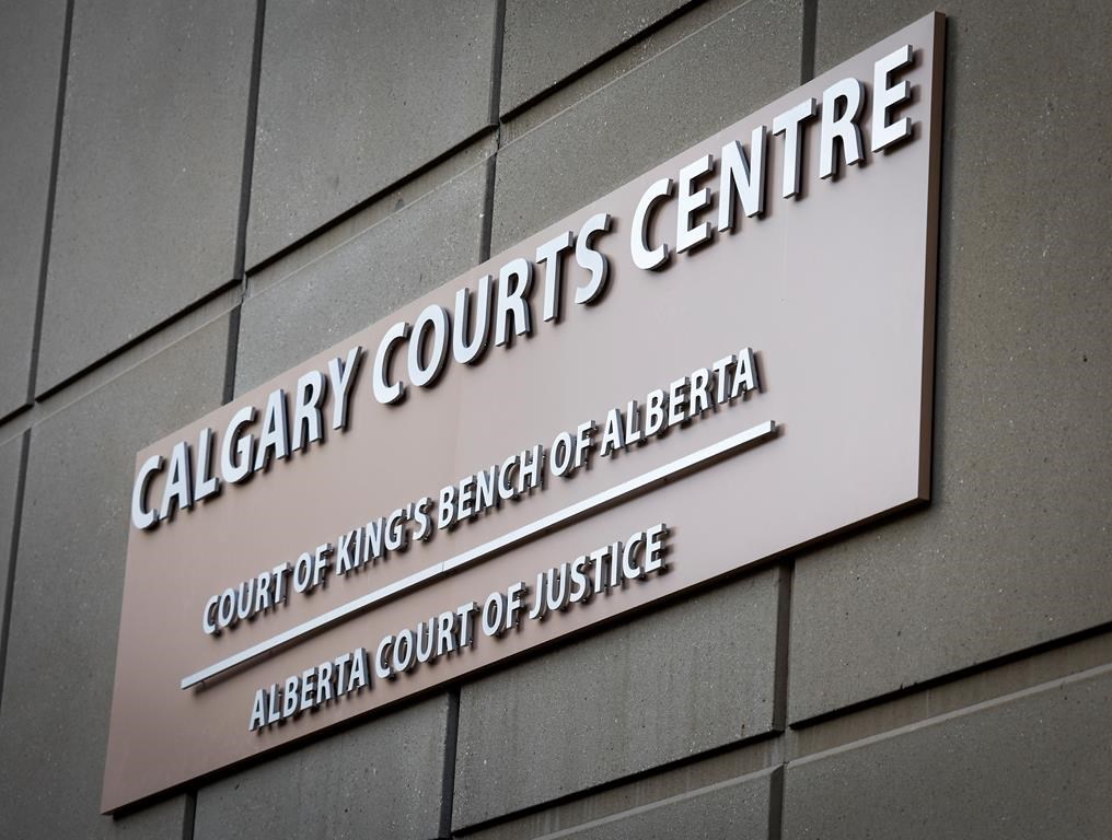 The Calgary Courts Centre is pictured in Calgary, Alta., Tuesday, Feb. 20, 2024. 