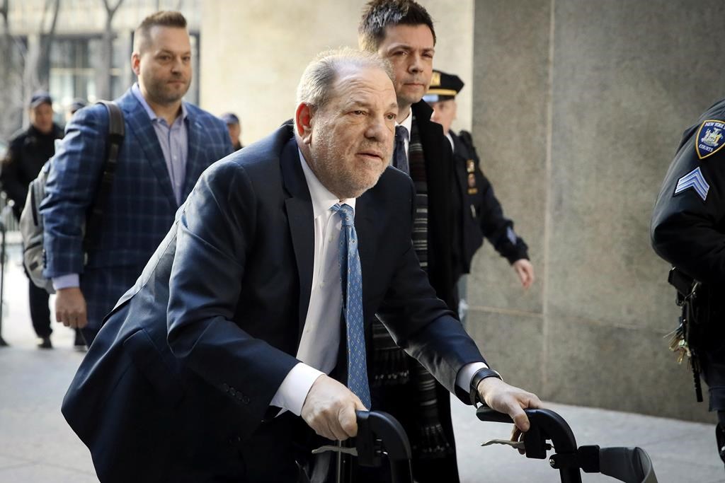 Harvey Weinstein hospitalized after return to jail following rape
conviction overturn