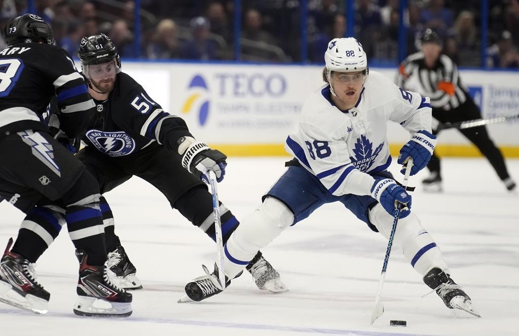 Leafs’ Nylander on course to suit up in Game 4