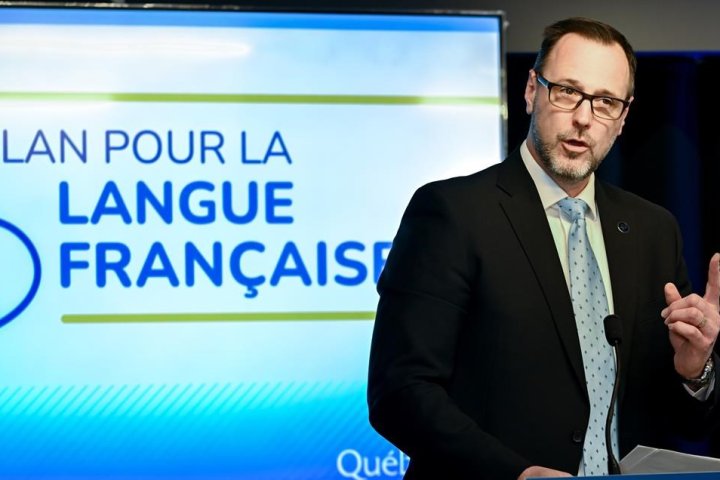 Quebec unveils $603 million five-year plan to protect French language