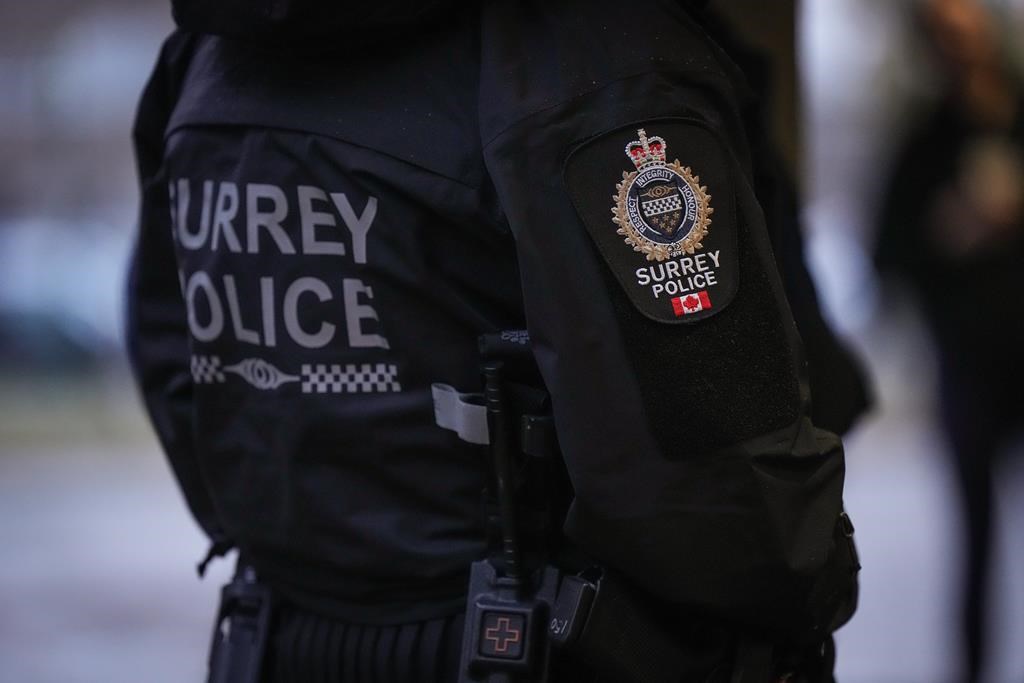 Prosecutors in British Columbia say they have charged a Surrey police officer with speeding following an incident last year.