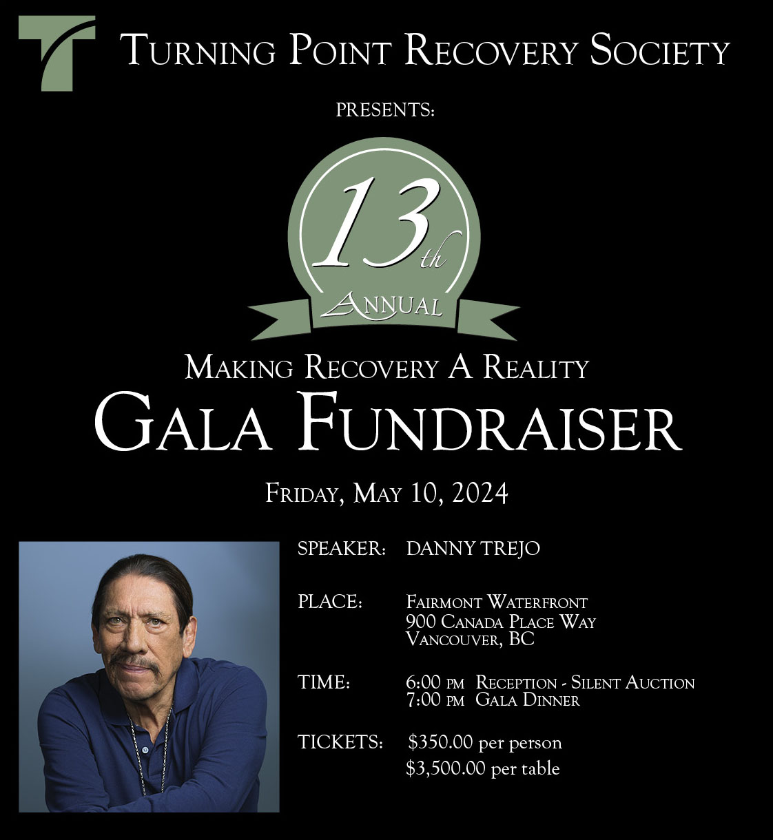 Global BC sponsors Turning Point: Making Recovery a Reality Gala 2024 - image